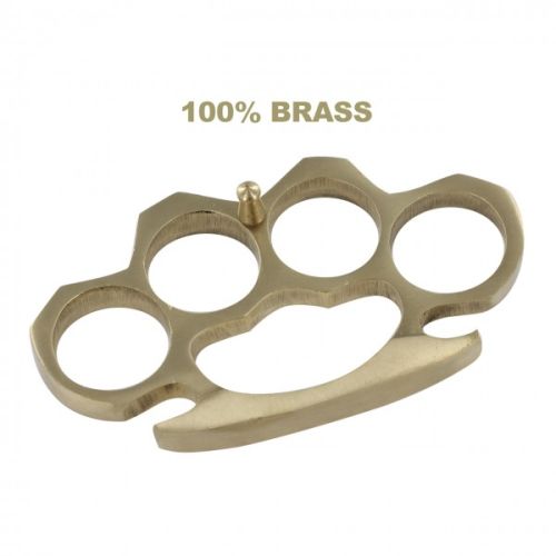 100% Real Brass Knuckles Belt Buckle Paperweight