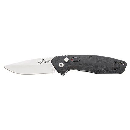 Bear Ops Bold Action X G10 Black Automatic Knife Satin