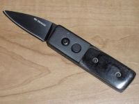 mini tactical all black switchbutton knife g20313wbk