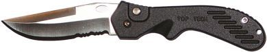 top tech black switchblade knife