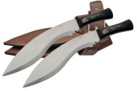 twin kukri machete knives set 210789
