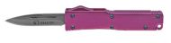 hot pink falcon otf keychain automatic mini knife KS99335