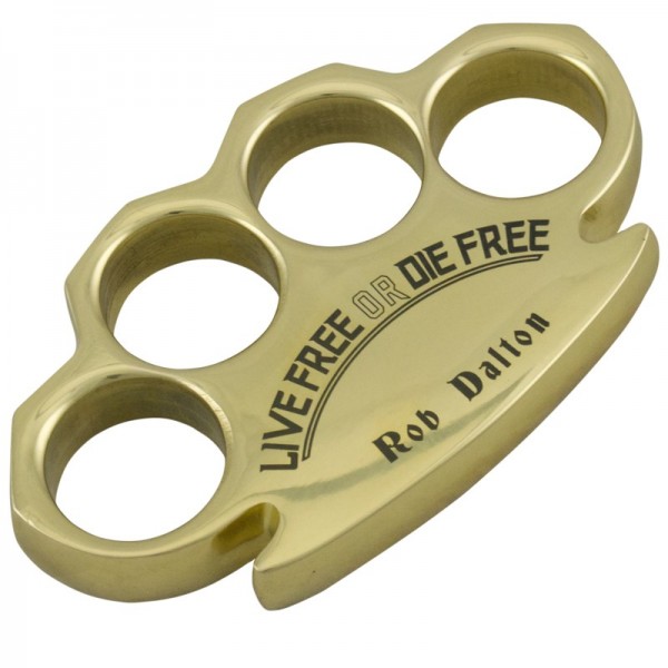 100% Pure Brass Knuckles Belt Buckle Paper Weight Bulldog